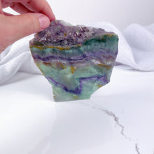 Load image into Gallery viewer, Fluorite Slice - 292gr
