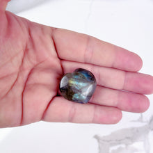 Load image into Gallery viewer, Labradorite Hearts Small
