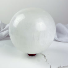 Load image into Gallery viewer, Selenite Sphere - XL 12cm

