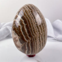 Load image into Gallery viewer, Brown Aragonite Egg - Extra Large 2kg
