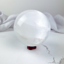 Load image into Gallery viewer, Selenite Sphere - 10cm
