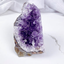 Load image into Gallery viewer, Freestanding Amethyst Cluster - 417gr
