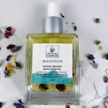 Load image into Gallery viewer, Moonstone Crystal Infused Bath &amp; Body Oil

