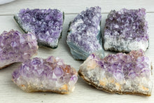 Load image into Gallery viewer, Amethyst Clusters- Large, Lavender &#39;C&#39; Grade Brazil
