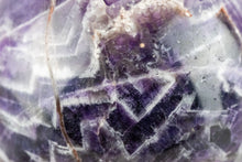 Load image into Gallery viewer, Chevron Amethyst Sphere- Large
