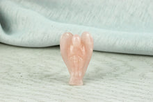 Load image into Gallery viewer, Rose Quartz Angel Carving- Small
