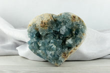 Load image into Gallery viewer, Celestite Geode- Large Heart Shape 3.1kg
