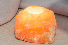 Load image into Gallery viewer, Orange Calcite Candle Holder
