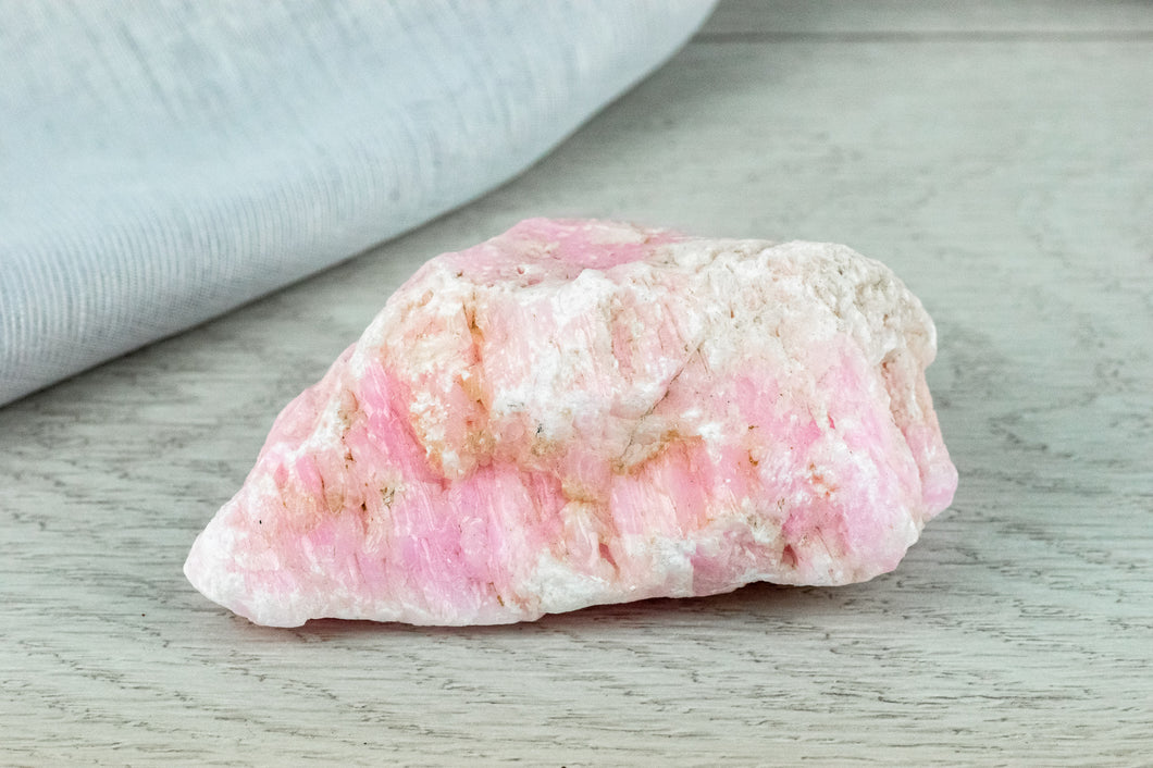 Pink Aragonite- Rough Chunk, Medium